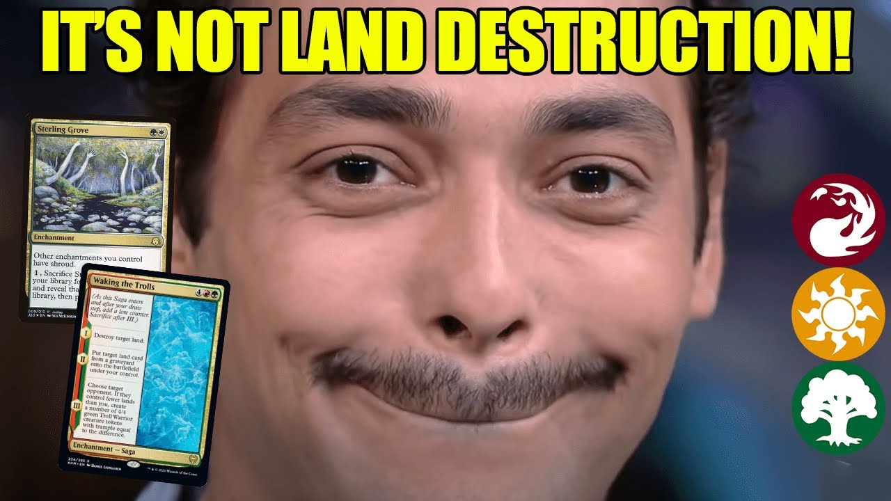 RELEASE THE TROLLS ⚪🔴🟢 Land Destruction Historic MTG Arena YouTube