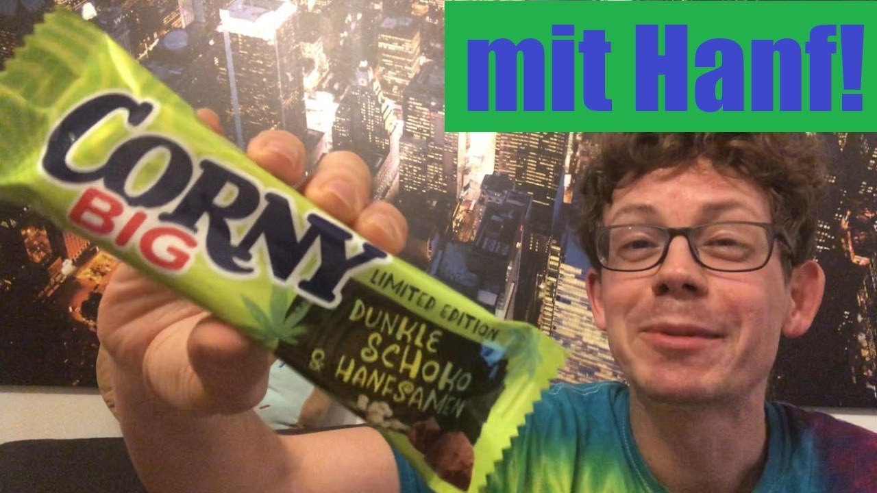 Corny BIG Dunkle Schoko & Hanf-Samen im Test - Macht das high?!