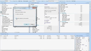 AddingComments Syspro