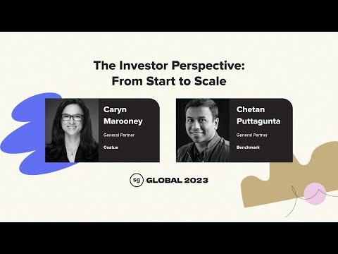 "The Investor Perspective: From Start to Scale" with Caryn Marooney + Chetan Puttagunta Episode cover