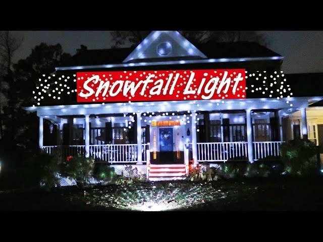 Snowfall Projector Light