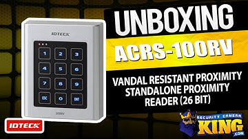 Unboxing - ACRS-100RV - Vandal Resistant Proximity Standalone Proximity Reader (26 bit)