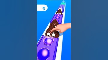 Pop Run 3d 🌀💠- Satisfying Android || mobile games #shorts #games #lynxyt #poprun3d