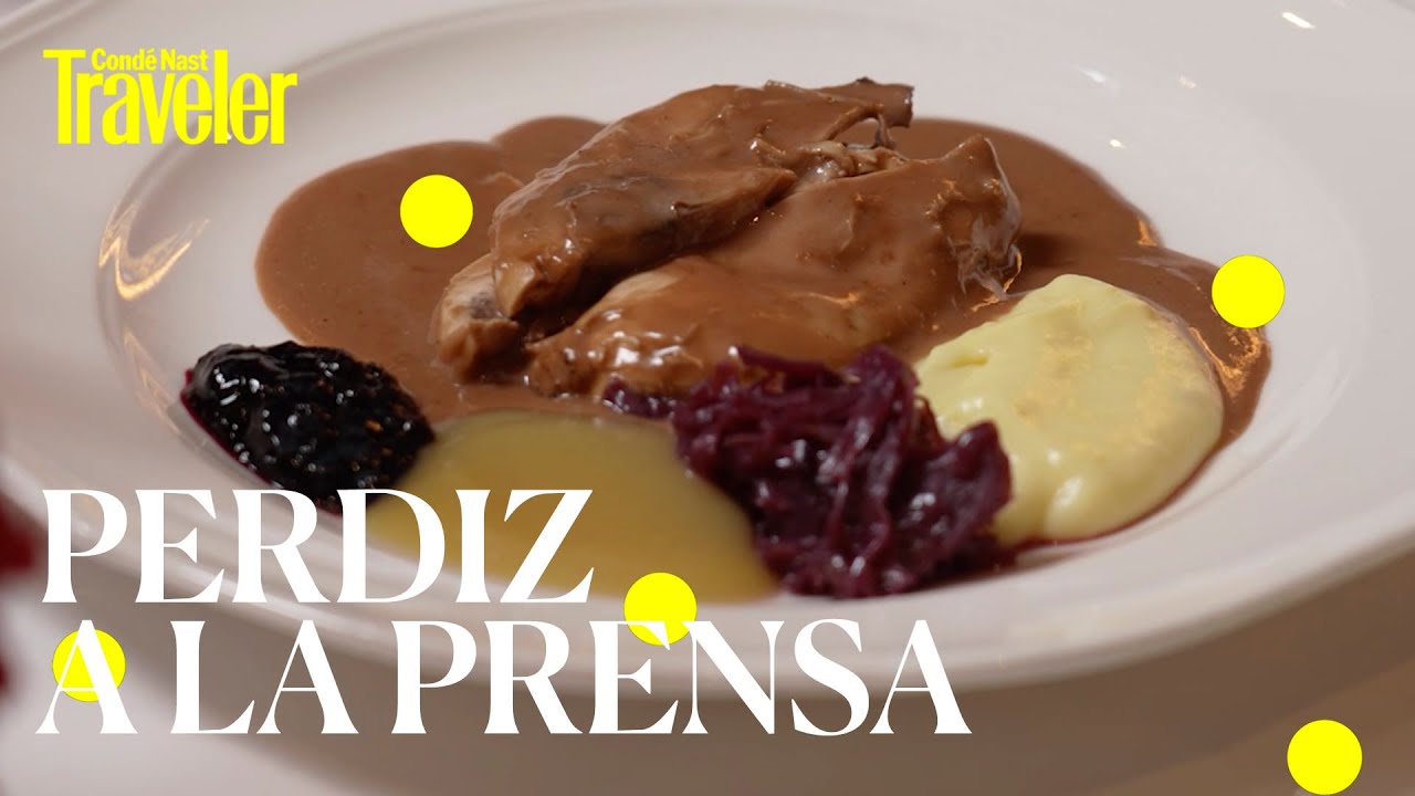 Perdiz a la prensa en 7 preguntas, por el restaurante Horcher | CN Traveler España