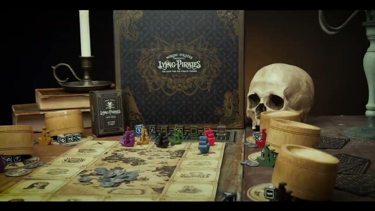 Lying Pirates: Cities of Greed - Game trailer