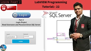 LabVIEW | Tutorial 22 | Login Part 2 in Labview | LabVIEW Programming