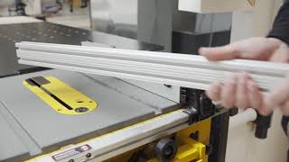 Extend your TableSaw Fence for Straighter Cuts  80/20