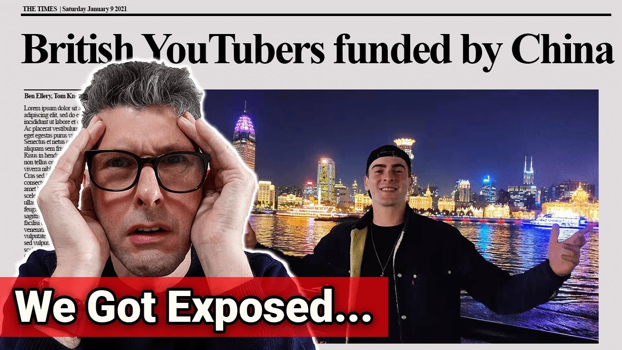 British News EXPOSED Our CCP Funding... // 英国报纸曝光了我们 为中共做的政治宣传