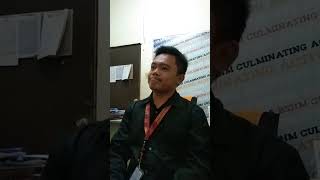 Wilmar Salem's mock job interview -a project compliance of professional development
