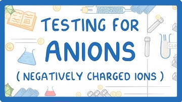 GCSE Chemistry - Tests for Anions - Carbonate, Sulfate and Halide Ions (2026/27 exams)