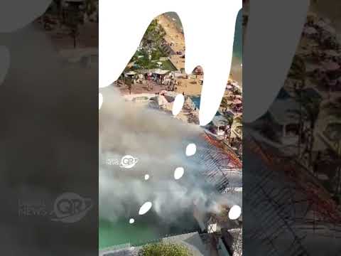 Incendio en parque acuático de Acapulco