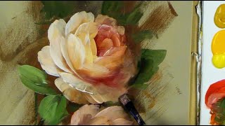 Paint a Beginning Rose with Acrylics  Wet in Wet Technique