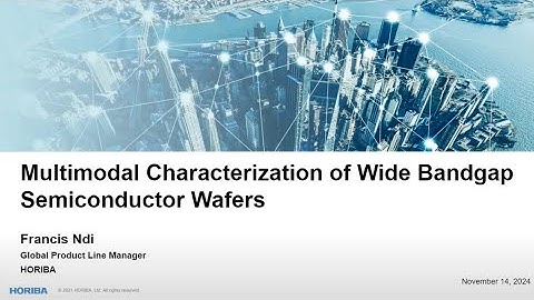 Multimodal Characterization of Wide Bandgap Semiconductor Wafers