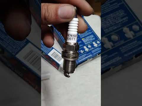 DENSO double tip spark plug K16TT or K20TT ... made in Indonesia - YouTube