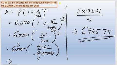 Compound Interest Ex 2A  1,2,3