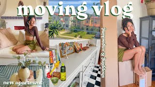 moving vlog~ unpack, shop, and organize with me!
