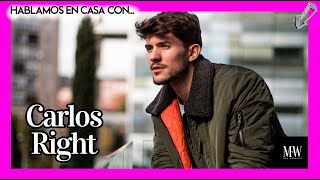 Hablamos con CARLOS RIGHT 🎼 de #Borrándote y el sonido que quiere construir en la MÚSICA