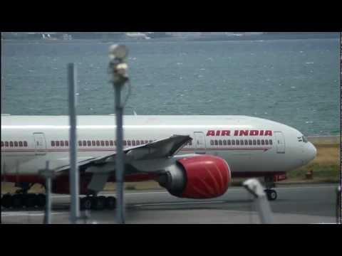 Air India Boeing 777 200LR VT ALC　Departure / Kansai Internatinal Airport