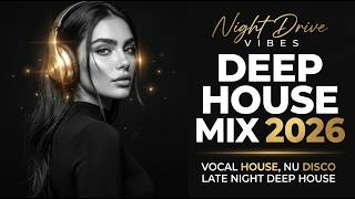 Deep House Mix 2026 💫 Endless Dream Waves, Organic House, Chill Flow 🎧 Kygo Late Night Vibes
