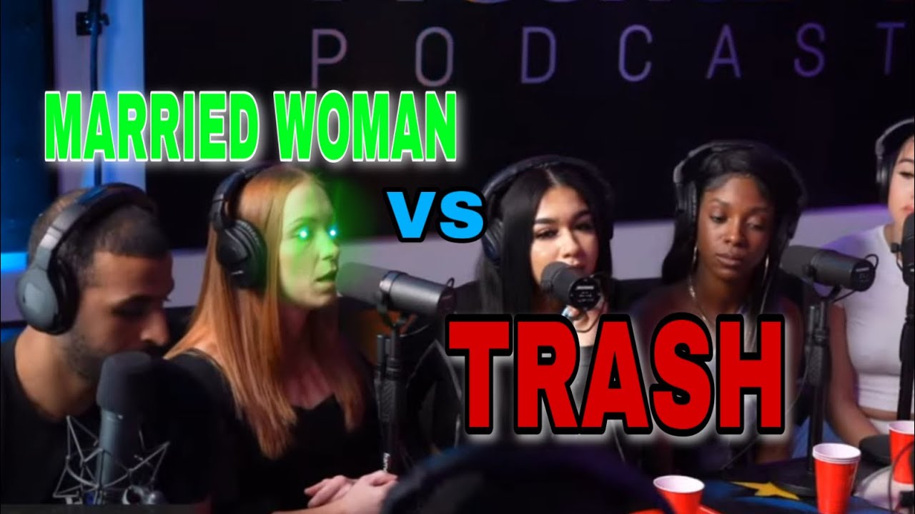 MARRIED WOMAN SPITTING FACTS!!! (On FreshandFit Podcast)
