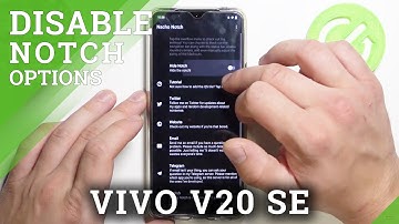 How to Hide Screen Notch in VIVO V20 SE?