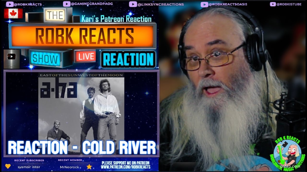 Chilled Waves: A-Ha's Cold River Resonates - First Time Reaction by Robk Reacts
