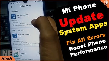 How to fix System app updater in MI mobile phone