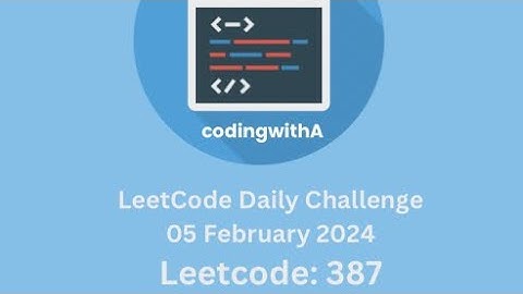 Daily LeetCode Challenge: 387. First Unique Character in a String | Python | Explained & Solved