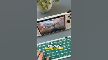 Turning the ROG Ally into a mini gaming PC with this foldable keyboard #gaming