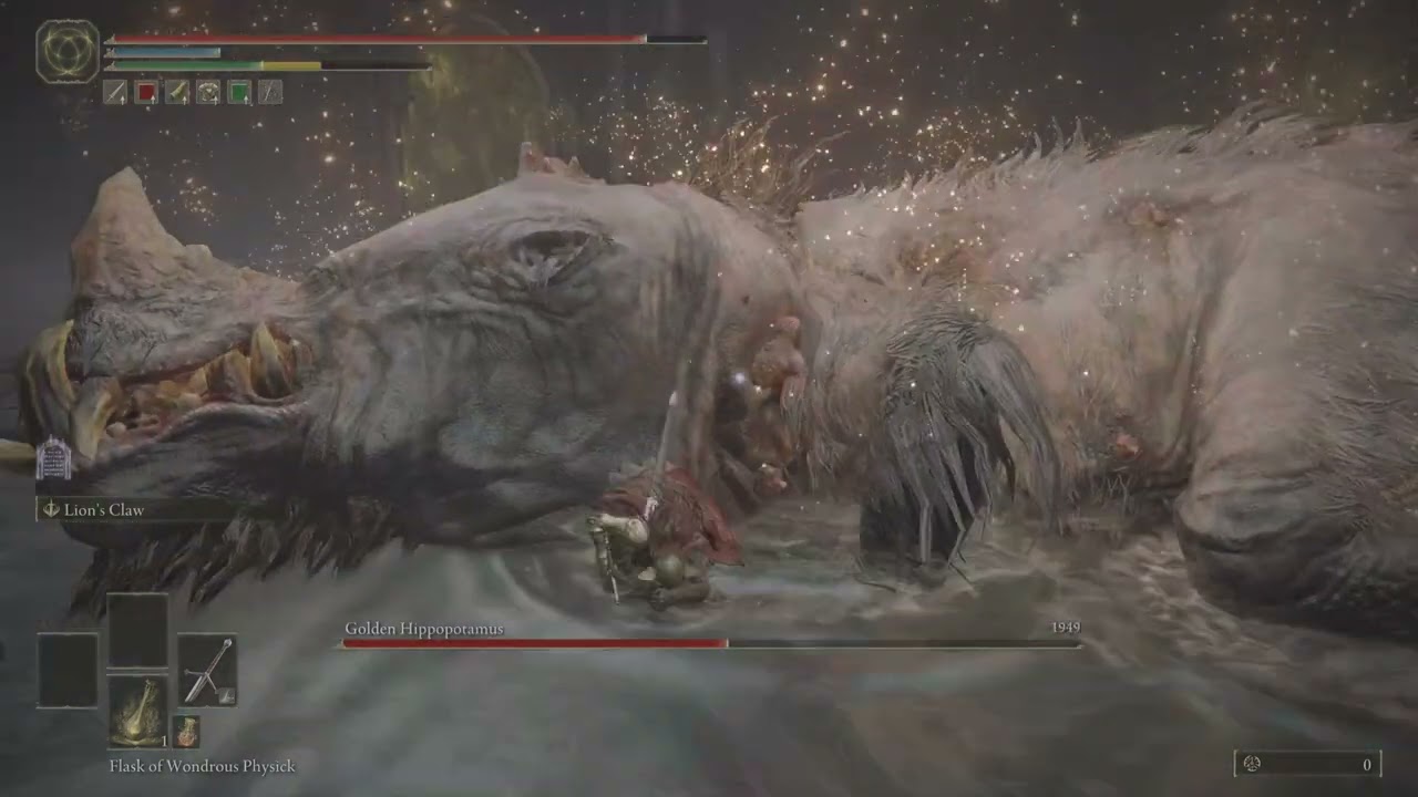 Golden Hippopotamus - melee greatsword solo (claymore) / Elden Ring - Shadow of the Erdtree DLC