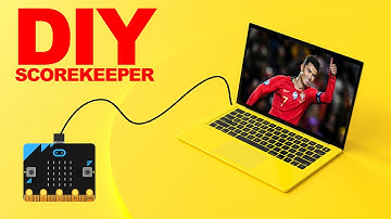 How to code a scorekeeper on microbit