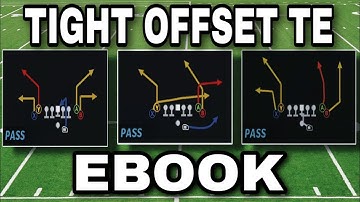 Tight Offset Te Ebook | New Meta Passing Offense in Madden 23 (Saints Playbook)