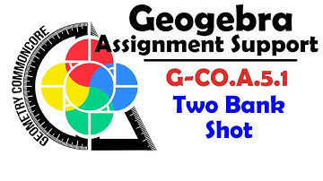 GeoGebra - G-CO.A.5.1 - Double Bank