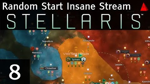 Stellaris Insane Difficulty Random Start #8 - Manifest Border Tensions - Twitch Stream - Wormhole