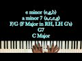 How to Play The Christmas Song (Chestnuts Roasting) on Piano with Chords!