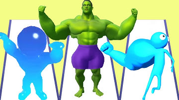 BLOB N GIANT vs MUSCLE RUSH vs THE BIG HIT