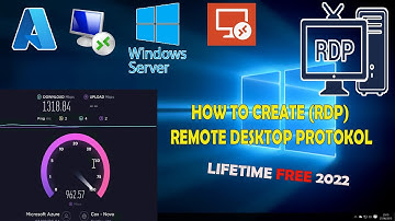 HOW TO CREATE REMOTE DESKTOP PROTOCOL (RDP) LIFETIME ||MICROSOFT AZURE FREE 2022
