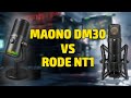 Maono DM30 обзор и сравнение с Rode nt1