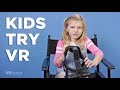 KIDS TRY VR For The First Time - HTC Vive