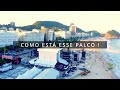 Hoje como está o palco do SHOW de MADONNA em COPACABANA com DJI Mini 2