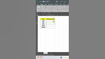 How to Calculate Percentage Increase in Excel  #exceltips  #exceltech #exceltricks #excel