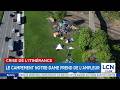 Homelessness Crisis In Montreal Record Number Of Tents At The Notre Dame Encampment 
