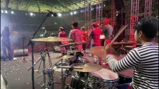 Echa Soemantri fill in reinterpretation 'Terlalu Cinta' by Rossa drum cam with ENCORE band