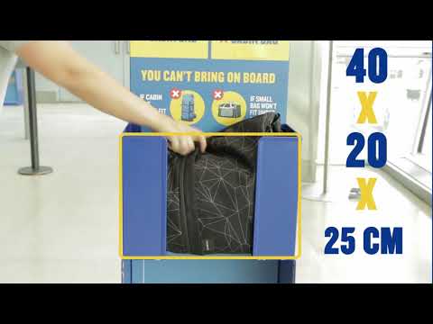 Vidéo: Franchise bagages à main easyJet et Ryanair