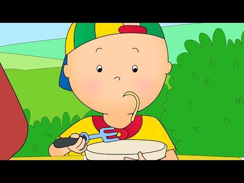 Caillou Türkçe HD - Caillou'nun en sevdiği öğle yemeği | kayu cizgi filmi | YENI | Caillou Turkish