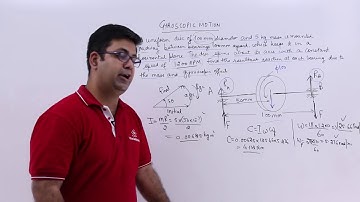Problem 3 On Gyroscopic Motion