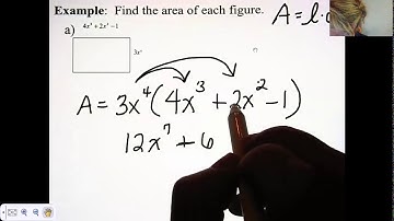 Video Lesson on Polynomial Application Perimeter and Area