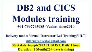 Final DB2 CICS