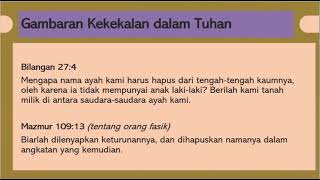 Bible Study Seri Perjanjian Lama 14 Maret 2024