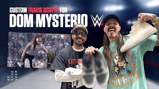 I Made Custom Travis Scotts for a WWE Superstar!
